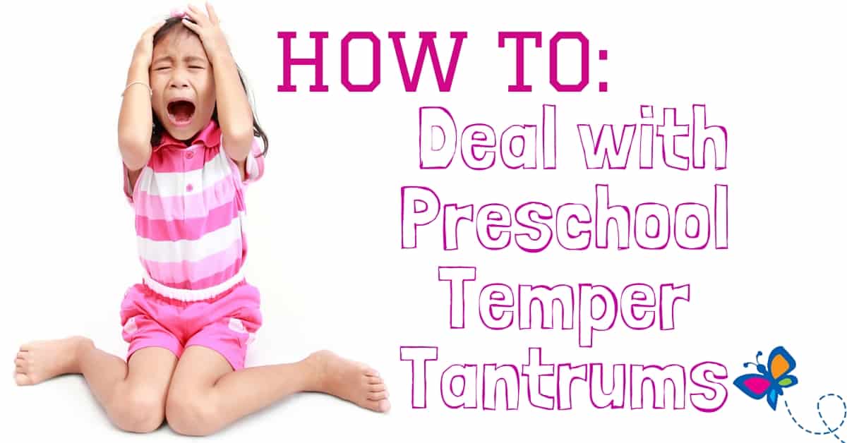 How To Deal With Temper Tantrums