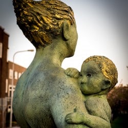 How You Can Help Your Baby Develop a Secure Attachment statue for cdi website