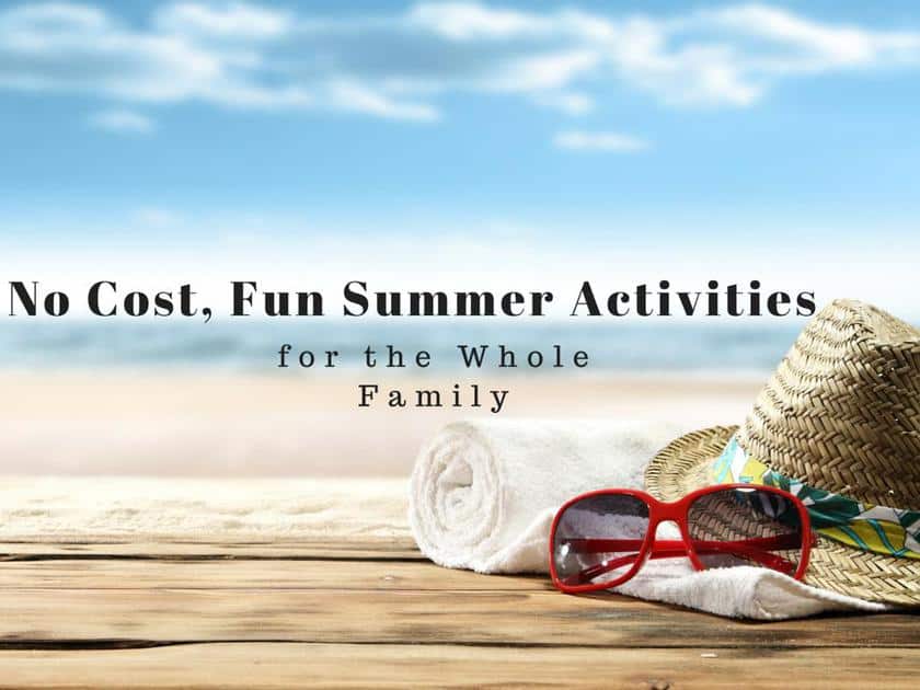 No Cost, Fun Summer Activities