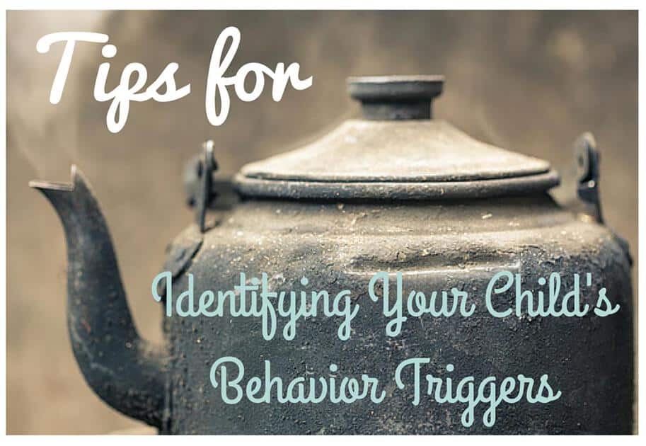 Tips for Identifying Your Child's Triggers 