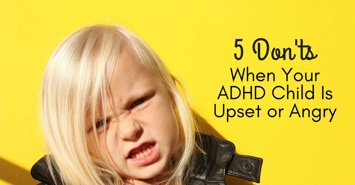 Can Adhd Make A Child Angry