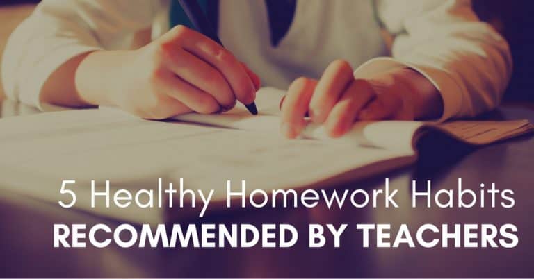 homework creates good habits